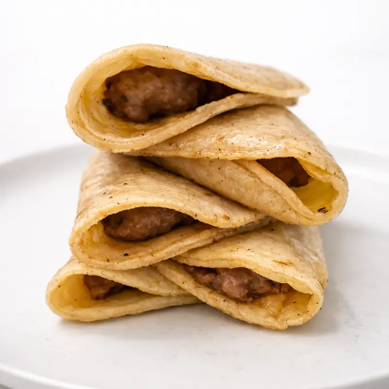 Taco de frijoles